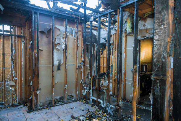 Professional Emergency Fire Cleanup technician working in Middletown, VA